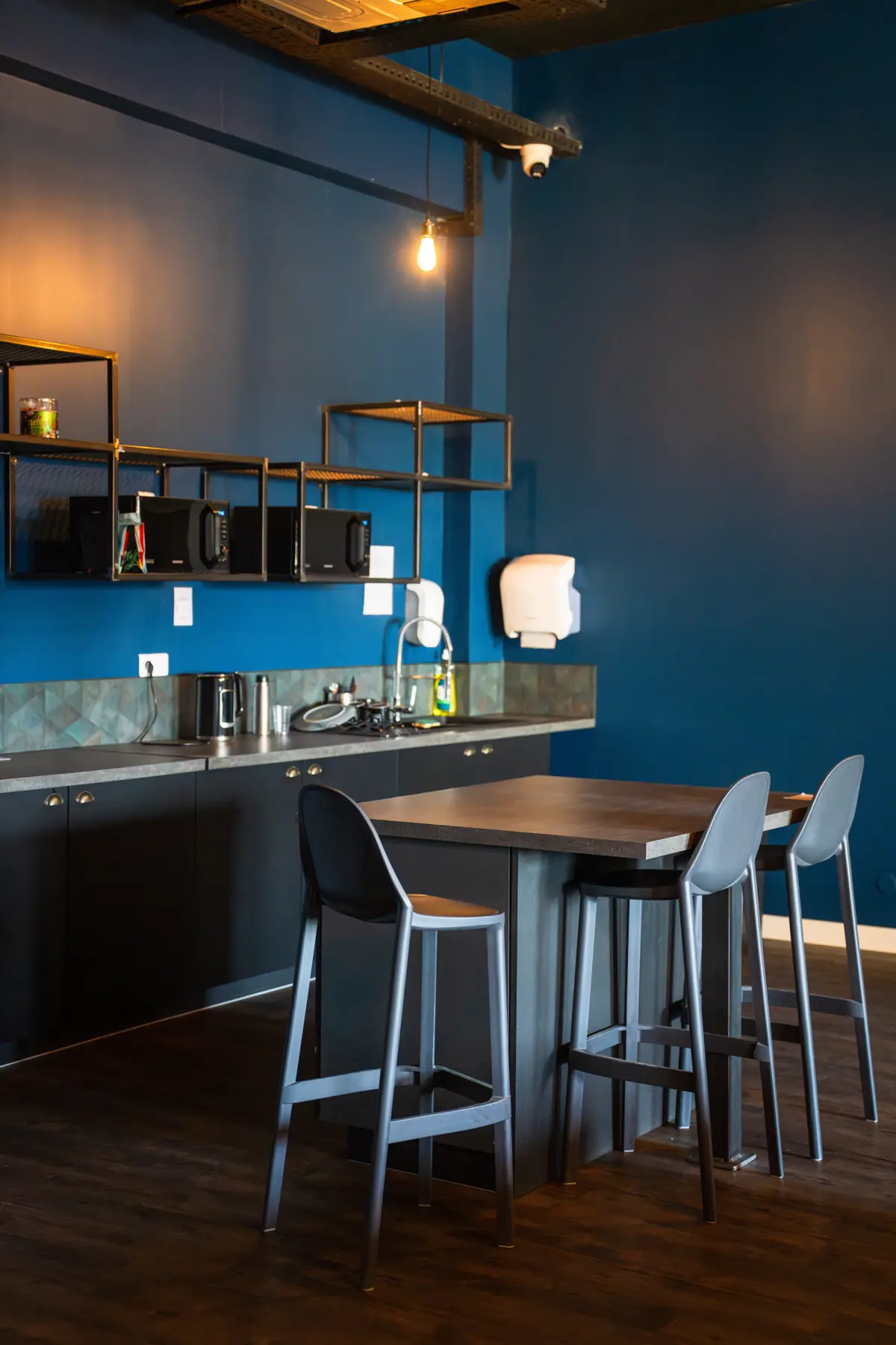 Espace cuisine du coworking THELAB à Montpellier