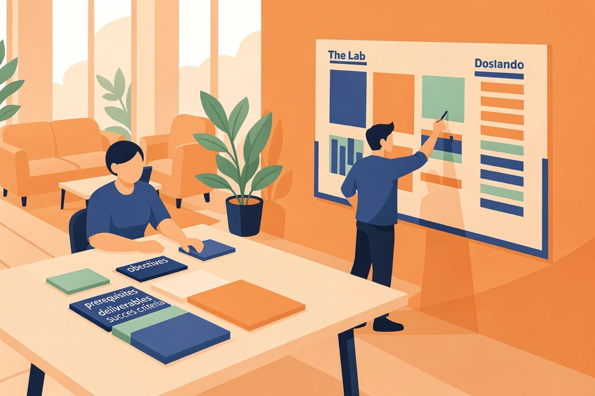 Définir un besoin multi-jours réaliste (et tenir le rythme) — Illustration — location multi-jours — The Lab