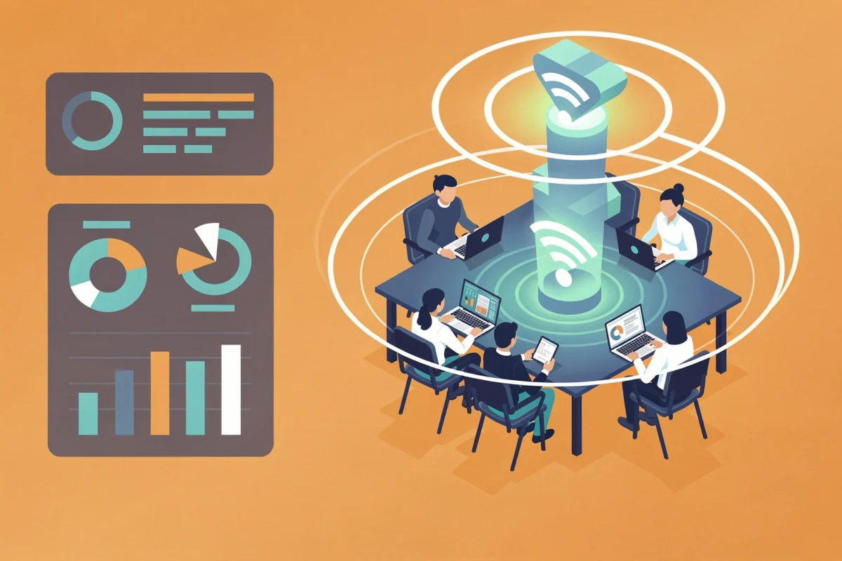 Définir un Wi‑Fi haute performance en salle de formation — Illustration — Wi-Fi haute performance — The Lab