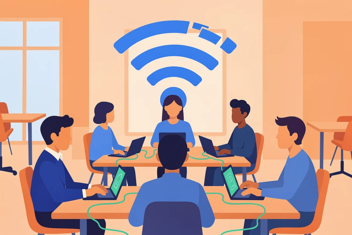Wi-Fi haute performance — Les risques pédagogiques d’une connexion lente : le vrai coût