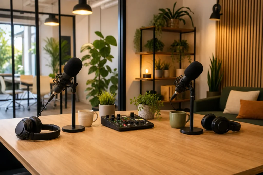 Salle podcast Montpellier : optimiser votre session de A à Z